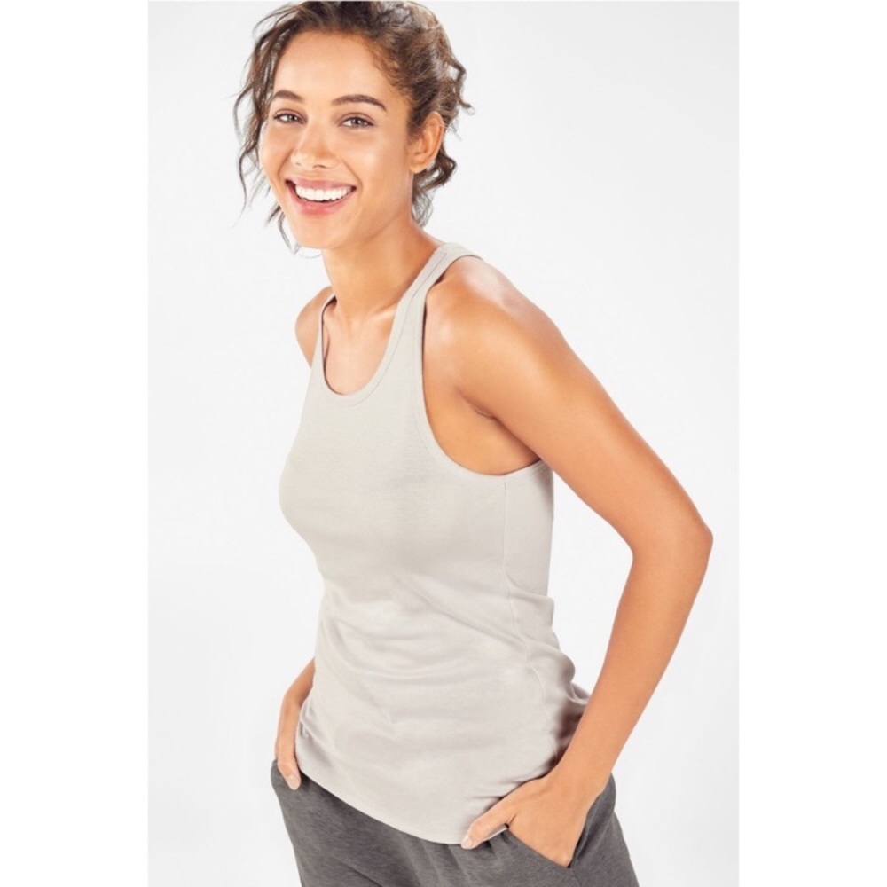 FABLETICS Grais Ribbed Tank Top Racerback 0019